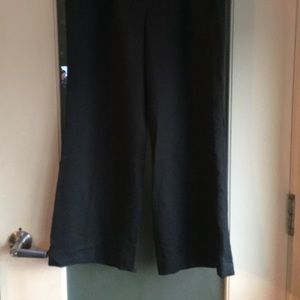 Loft wide leg navy pants